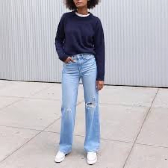 AYR The Secret Sauce Jeans  29 short NWOT FLAW HOLE - Picture 3 of 15